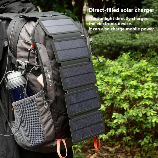 PORTABLE FOLDING SOLAR CHARGER